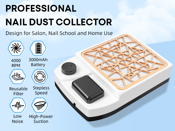 PROFESSIONAL NAIL DUST COLLECTOR