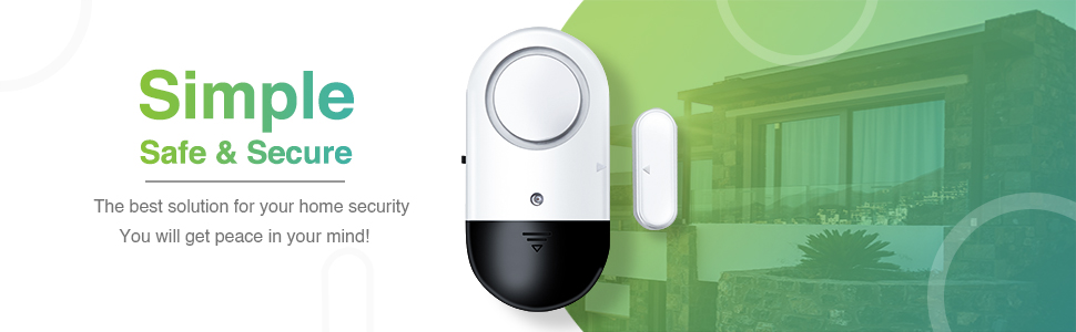 slding safty window door alrm sensor for room home