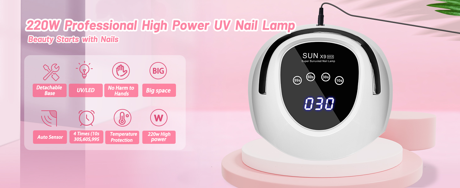uv nail lamp