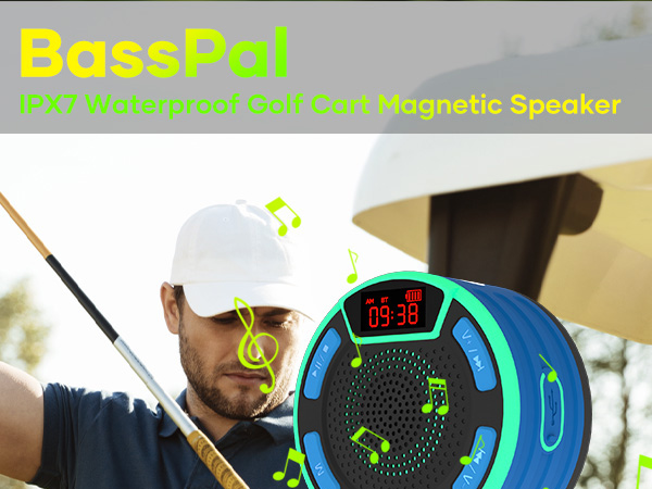 Magnetic Golf Cart Speaker