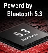 TONEMAC U8 Bluetooth 5.3 Headphones, Wireless Earbuds with 15 Hours Playtime, IPX7 Waterproof Spo...