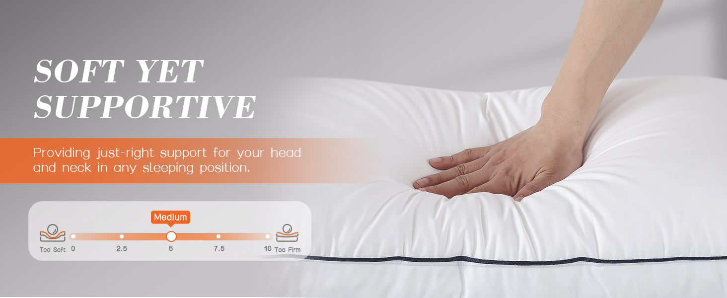 Goose feater down fiber pillow-3.2