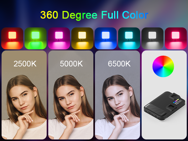 RGB Camera Light , Photo Light ,Portable Video Light