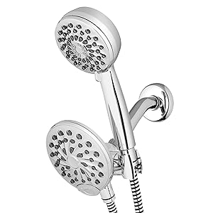 Waterpik Chrome Dual Shower Head XPB-133E-763E