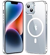 jaroco for iPhone 13 Case, iPhone 13 Magnetic Case [Compatible with MagSafe] Clear Anti-Yellowing...