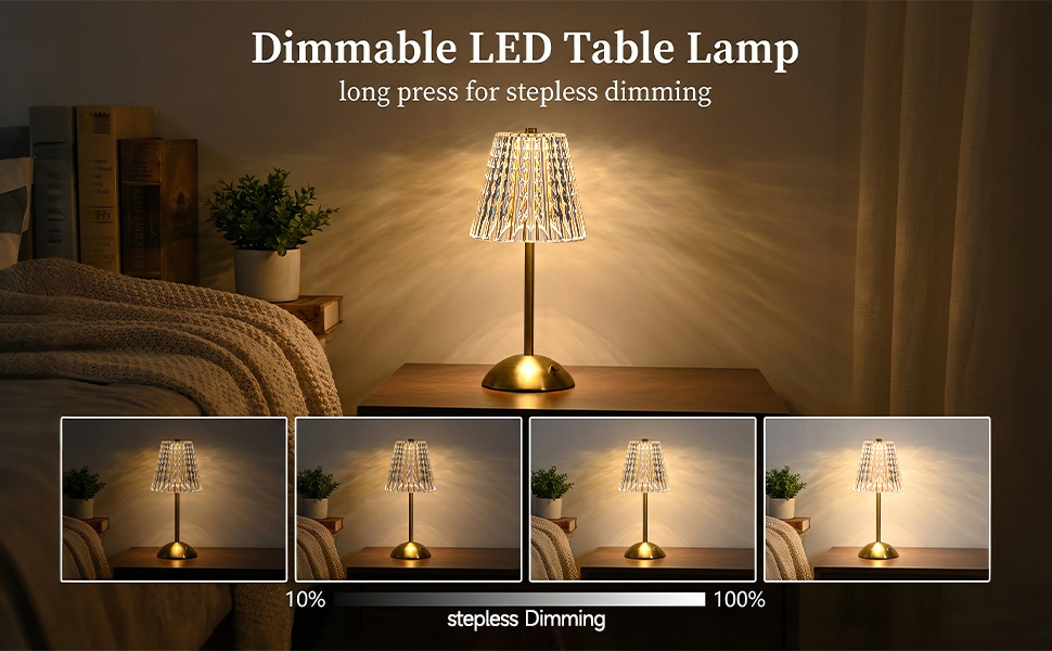 Dimmable LED lamp 3 color
