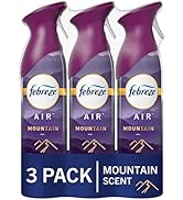 Febreze Air Effects Mountain Scent Air Freshener, 8.8 oz. Can, Pack of 3