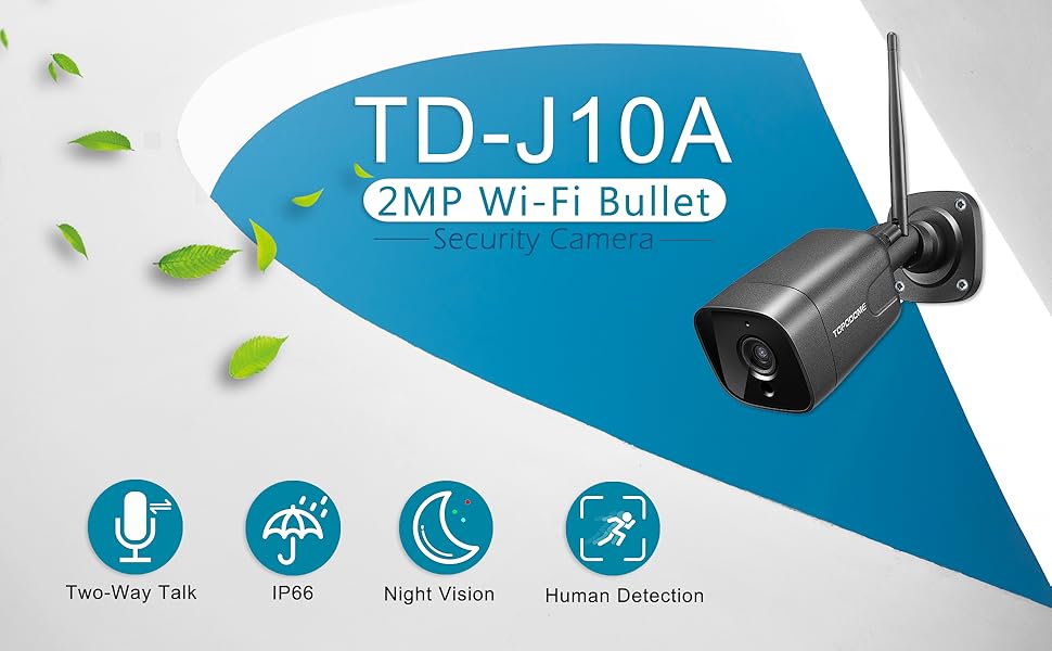 2MP Humanoid Detection Security Camera