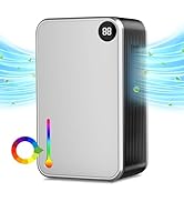 Dehumidifier, 95OZ Dehumidifiers for Home 1000 Sq.Ft, Quiet with Auto Shut Off, Humidity Display ...