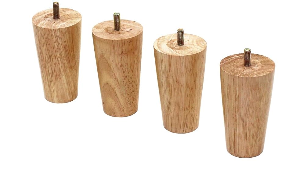 WEICHUAN 4" Wood Legs