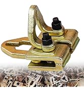 QDZCZY Heavy Duty 5 Ton Right Angle Two Way Auto Body Pull Clamp Kit for Automotive Repair Frame ...