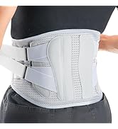 INDEEMAX Back Brace for Lower Back Pain with 2 Removable Lumbar Support Pads, Adjustable Bionic D...