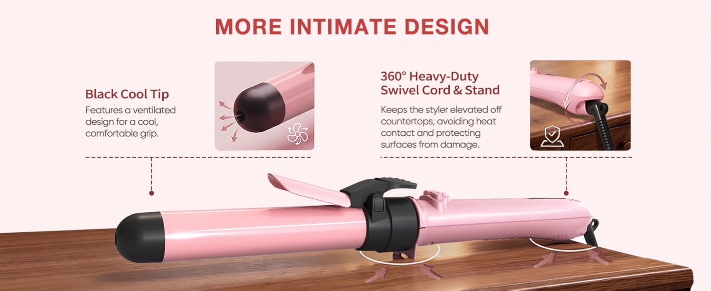 rotating curling iron