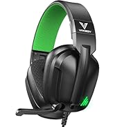 Vakedy HW11 Gaming Headset for PS4,PS5,Xbox Series X,PC,Switch,Gaming Headphones with Noise Cance...