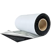 BXI Fluorocarbon Film Asphalt Waterproof Tape, 12 Inches X 32 Feet, Weatherproof Sealing Membrane...
