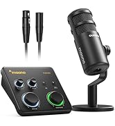 MAONO USB Audio Interface for PC: Interface with XLR Microphone 24-bit/192kHz Routing Software LO...