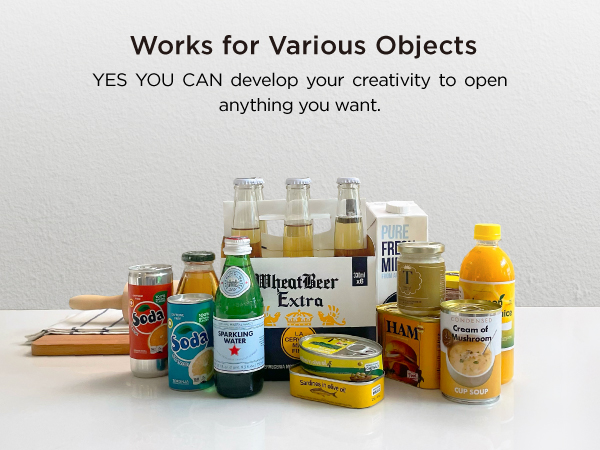 Epic One can open various objects in your daily life