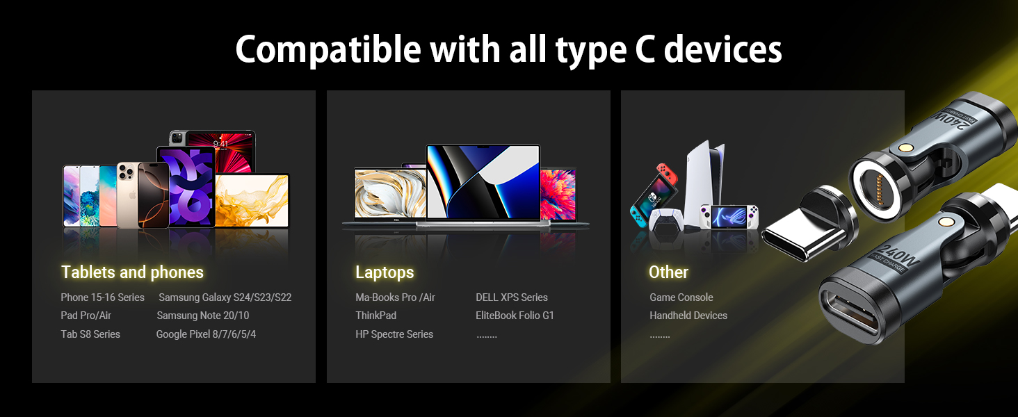 usb magnetic adapter