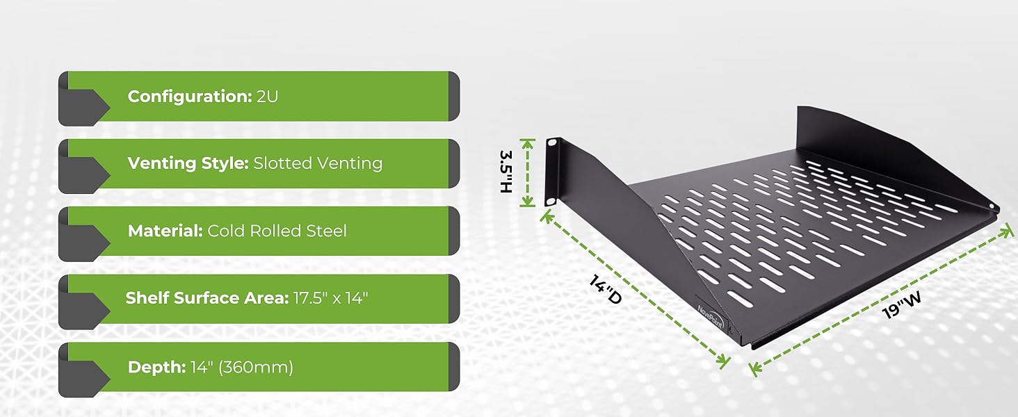 NavePoint Cantilever Shelves