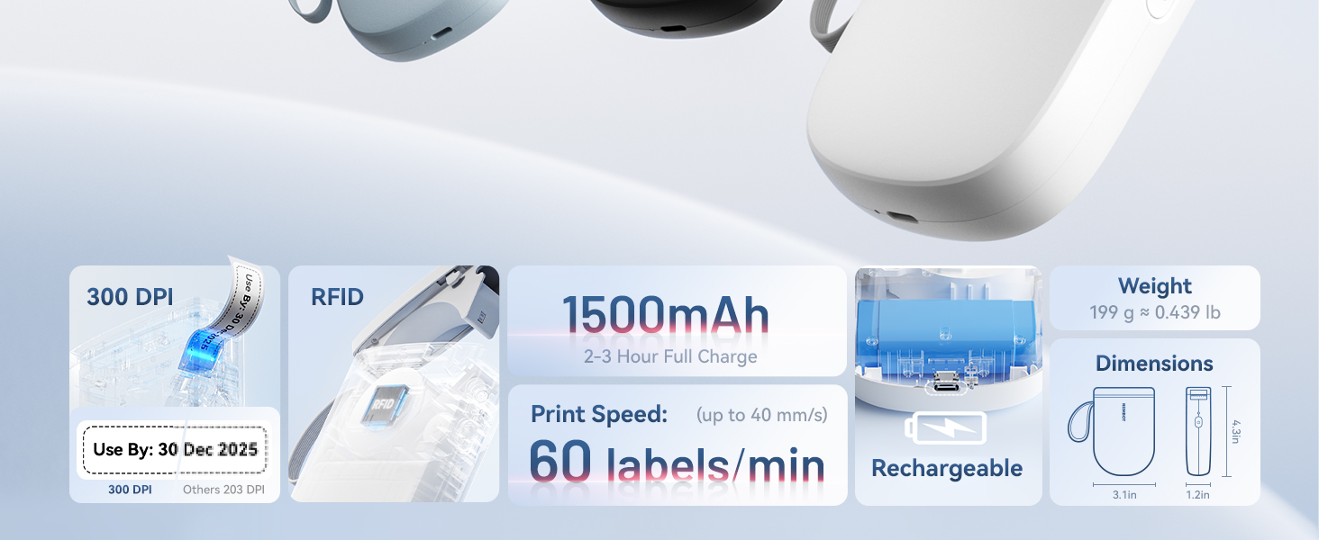 niimbot d11 portable label maker