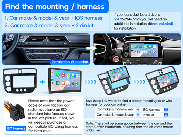 10.1 car stereo touchscreen