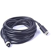 16FT 5M EKYLIN Car Video Extension Cable 4-Pin Aviation Waterproof Shockproof for CCTV Rearview C...