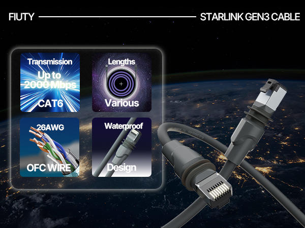 Starlink Ethernet Cable