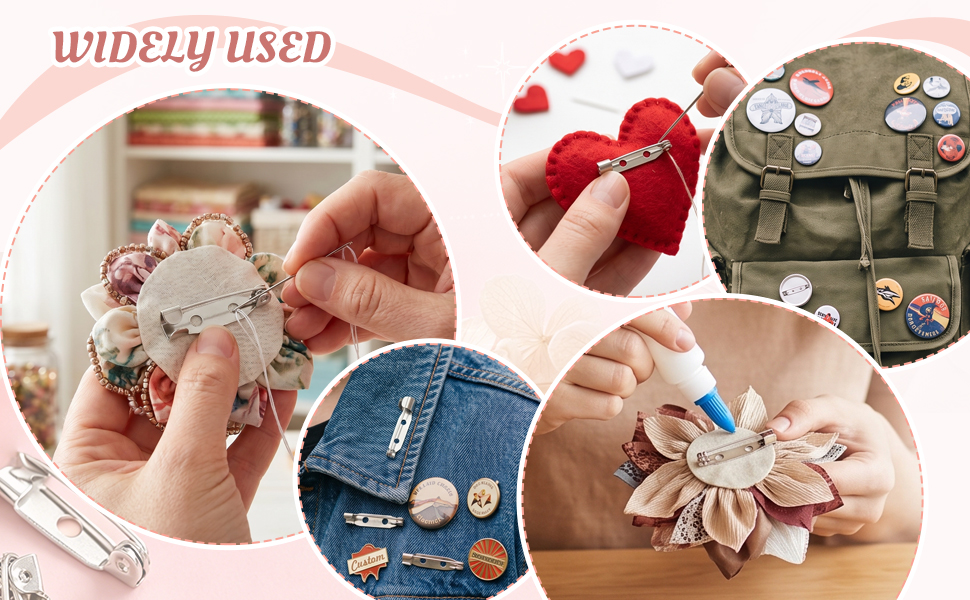 Safety Pins Clasps