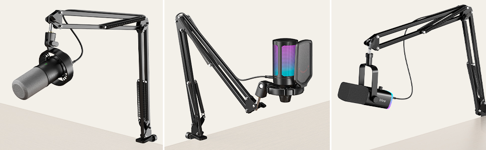 Desk stand for microphone