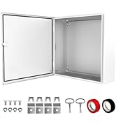 Kinchoix Outdoor Electrical Box 24 x 24 x 8'' Nema 4X Enclosure Waterproof Junction Box Electrica...