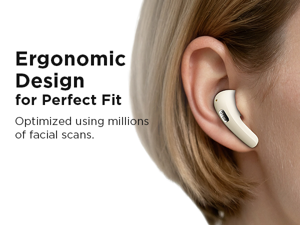 white wireless earbuds