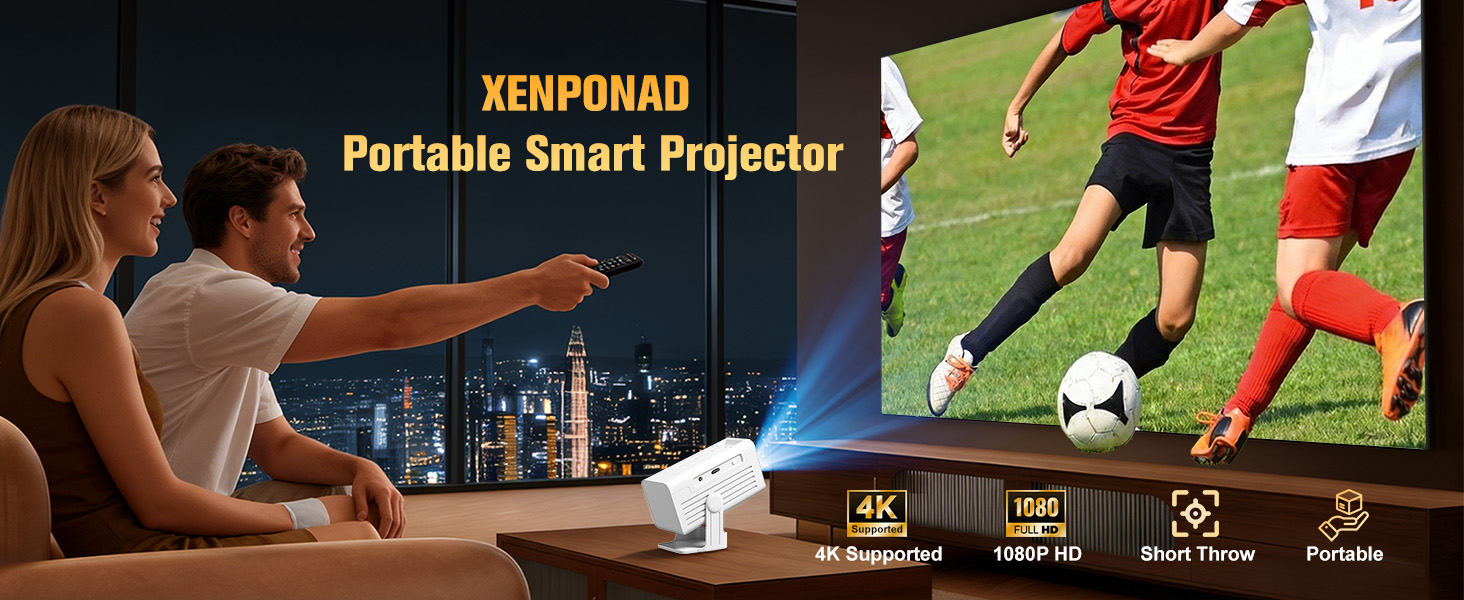 Smart Projector with Apps