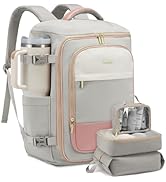 LOVEVOOK Large Travel Backpack for Women, 35L TSA Approved Backpack with 3 Packing Cubes, Persona...