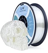 ZIRO Silk PLA Filament 1.75mm,3D Printer Filament PLA Silky Series 1.75mm 1KG(2.2lbs),White