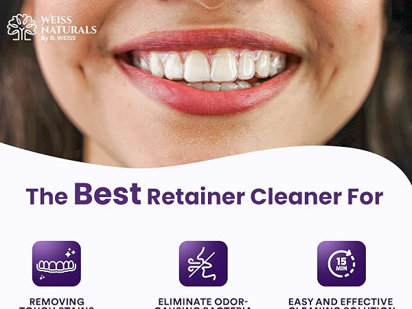 Retainer cleaner tablets