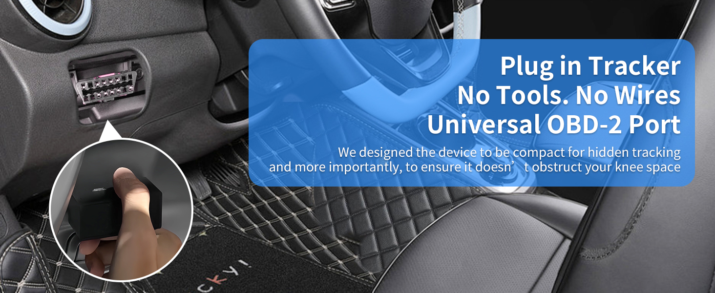 Easy setup, plug in use, small for hidden tracking use.