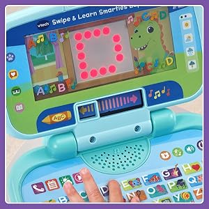 Close up of animated screen. Screen displays the letter D in bright bold red lights.