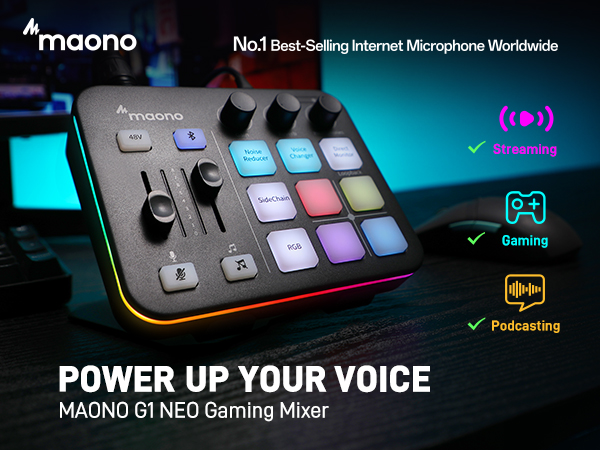 gaming audio mixer