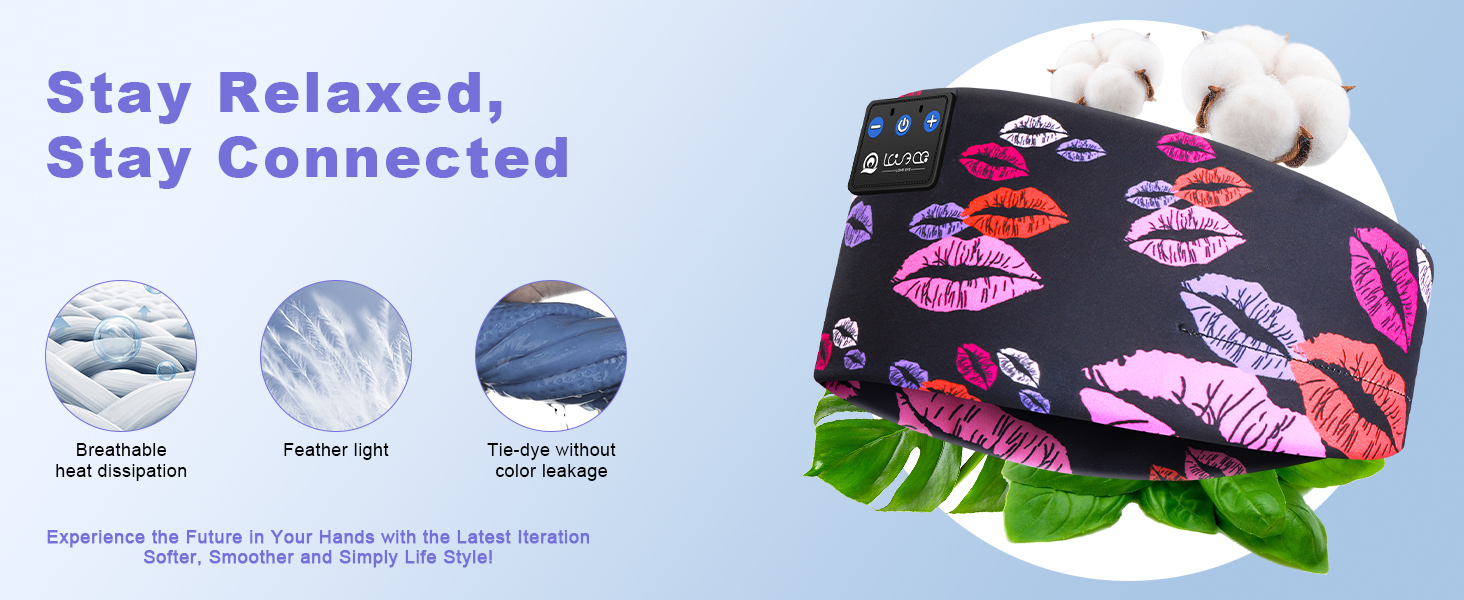 LOVE EYE Bluetooth Headband Headphones