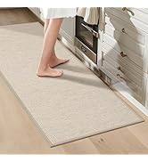 LEKEEPGO Kitchen Mats for Floor 17"x59", Absorbent Kitchen Rugs and Mats for Floor, Non Slip Kitc...