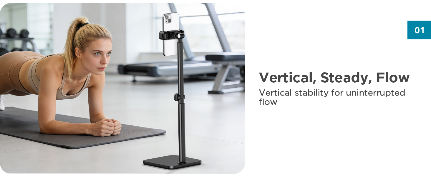 overhead phone stand