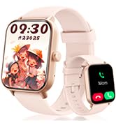 KALINCO Kids Smart Watch for Boys Girls Teens, IP68 Waterproof Swimming Smartwatch, 1.8'' Fitness...