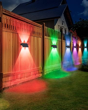 IIRARA Solar Fence Lights