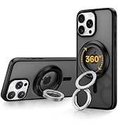 SYNCWIRE for MagSafe Phone Grip, 360° Rotation Magnetic Cell Phone Grip Magnetic Ring Holder Kick...