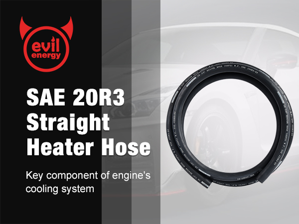 Straight Heater Hose SAE 20R3