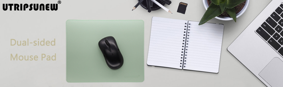 Dual-sided mouse pad