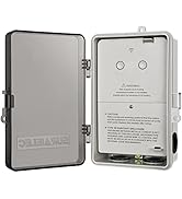 Suraielec WiFi Pool Timer, 120/277V Individual Switches Pool Pump Timer, 40 AMP, 2HP, Indoor/Outd...