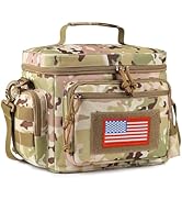 ATRIPACK Lunch Box for Men, Tactical Lunch Bag MOLLE Webbing Leakproof Insulated Large Lunch Cool...