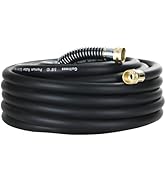 Guitrees 25FT 5/8 Heavy Duty Rubber Garden Hose - 200psi Working, 1000psi Burst - Hot/Cold Water ...
