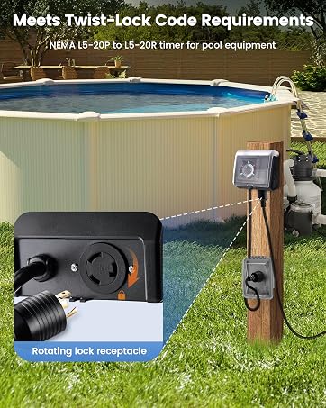 pool timer plug in